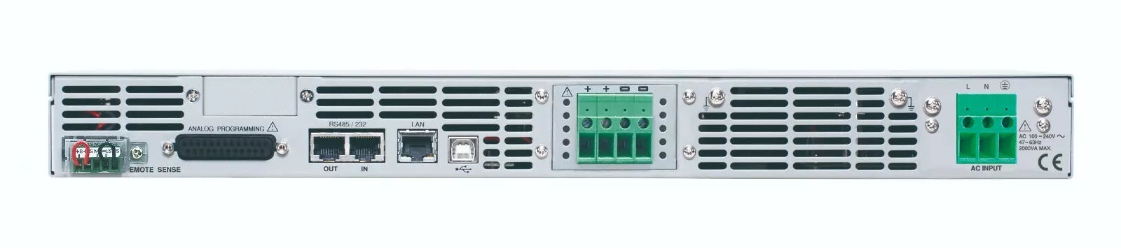 GW Instek PSU 600-2.6 Programmable Switching DC Power Supply 600VDC 2.6A 1560W - XG eqpt
