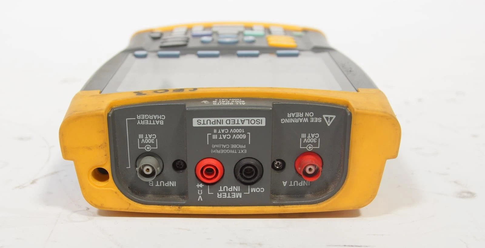 Fluke 196C 100MHz 1GS/s Digital Oscilloscope Scopemeter Multimeter AS-IS