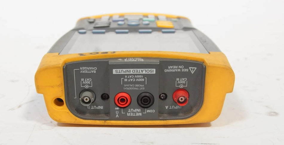 Fluke 196C 100MHz 1GS/s Digital Oscilloscope Scopemeter Multimeter AS-IS