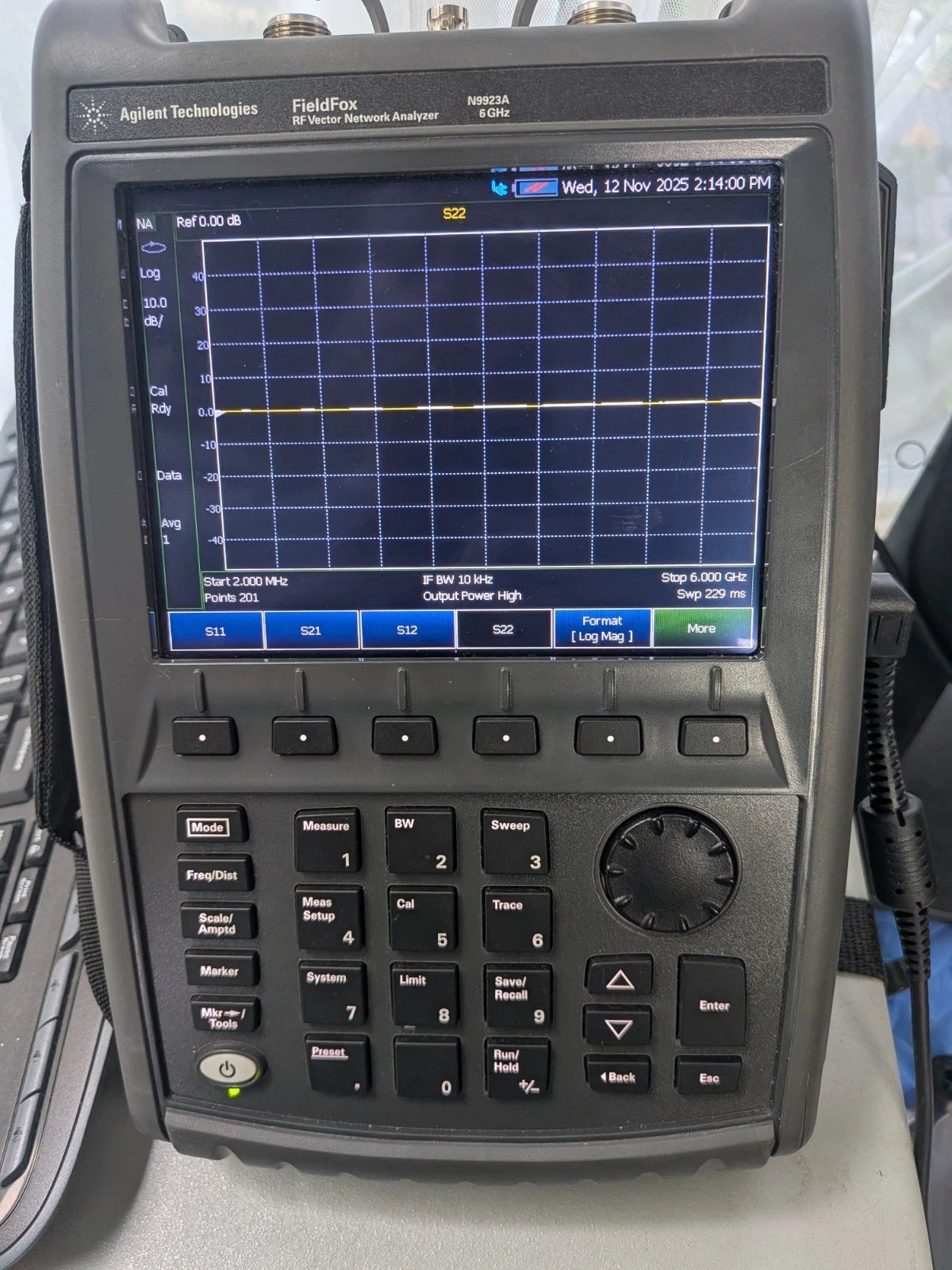 Keysight Agilent VNA Vector Network Analyzer Fieldfox N9923a Cal'd! 6 GHz Opts!