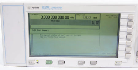 Agilent E4428C 250 kHz - 3.0GHz ESG Analog Signal Generator OPT 503