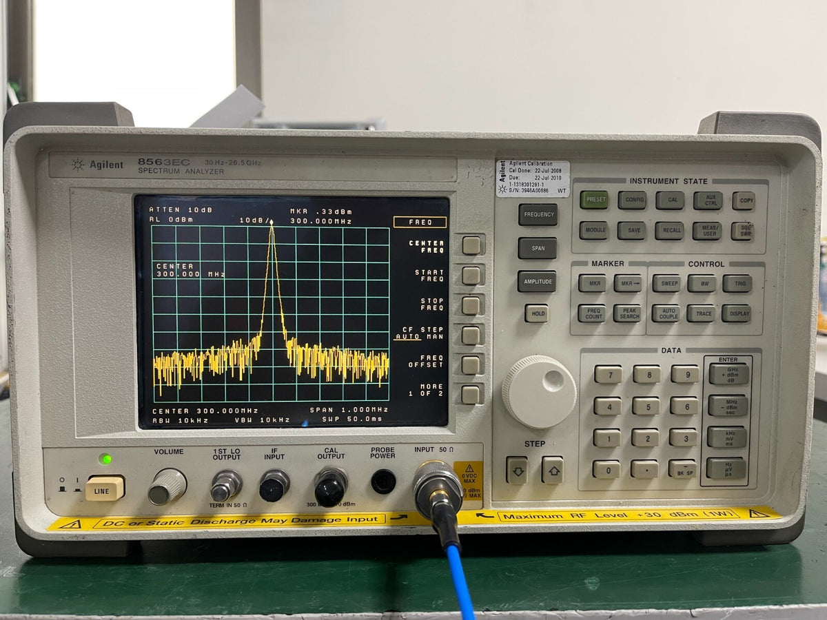 Agilent 8563EC Spectrum Analyzer