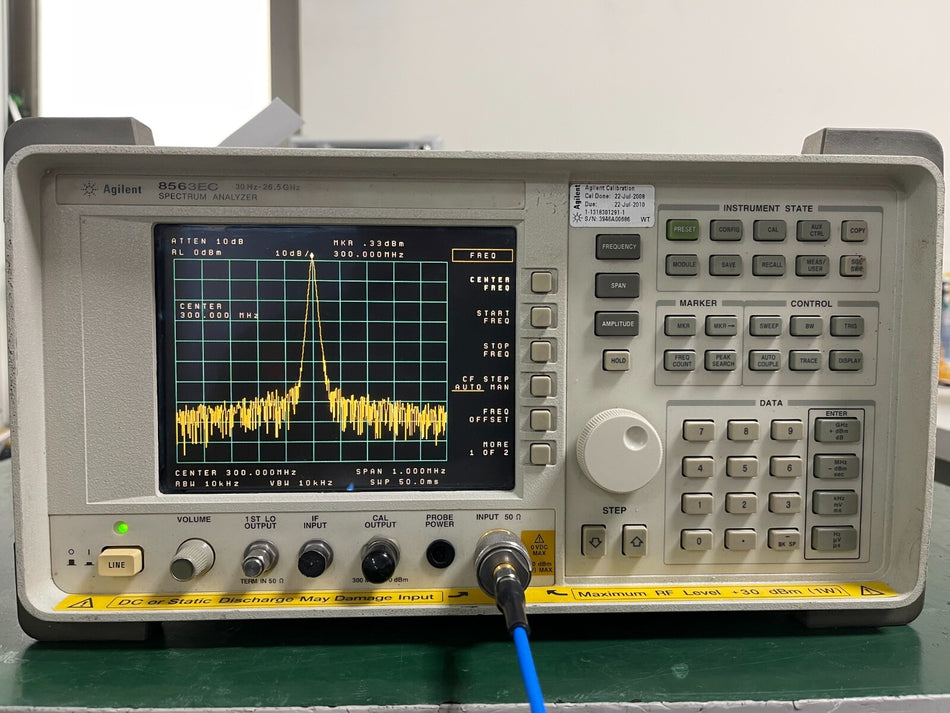 Agilent 8563EC Spectrum Analyzer