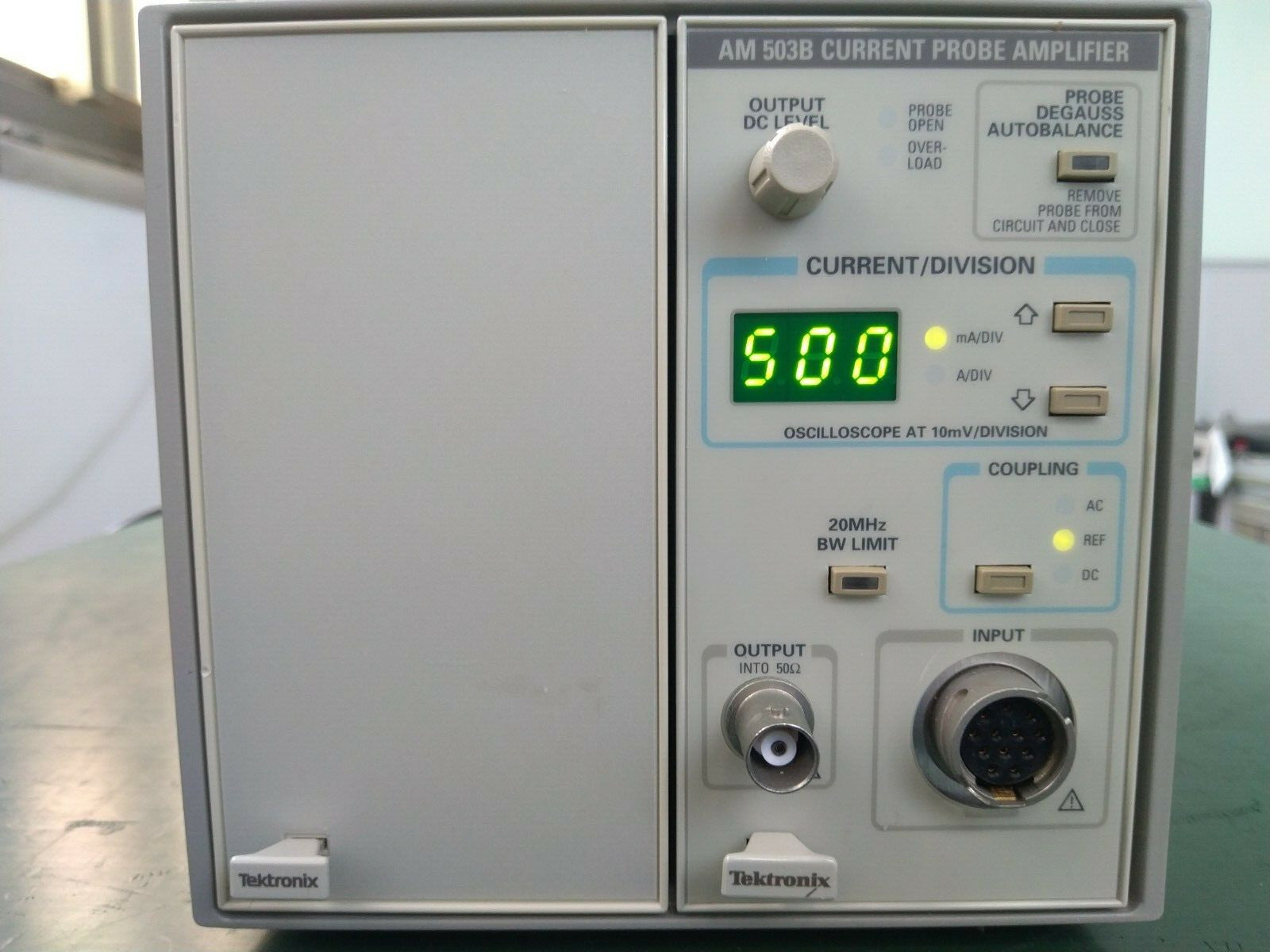 Tektronix TM502A Power Module AM 503B AM503S Current Probe Amplifier_44137 - XG eqpt