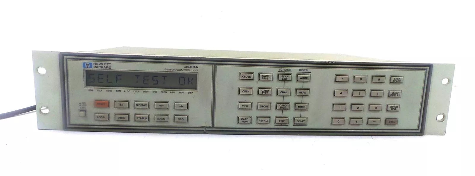 HP 3488A Switch / Control Unit with Reliable Performance