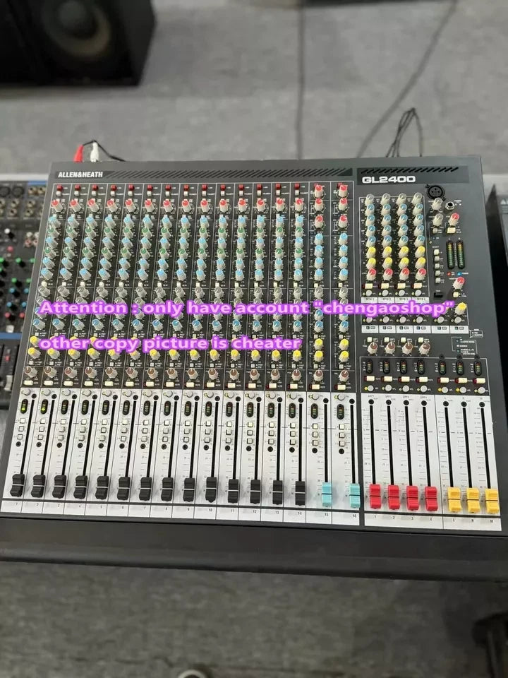 Allen & Heath GL2400 16 Channel Dual-function Live Analog Mixer