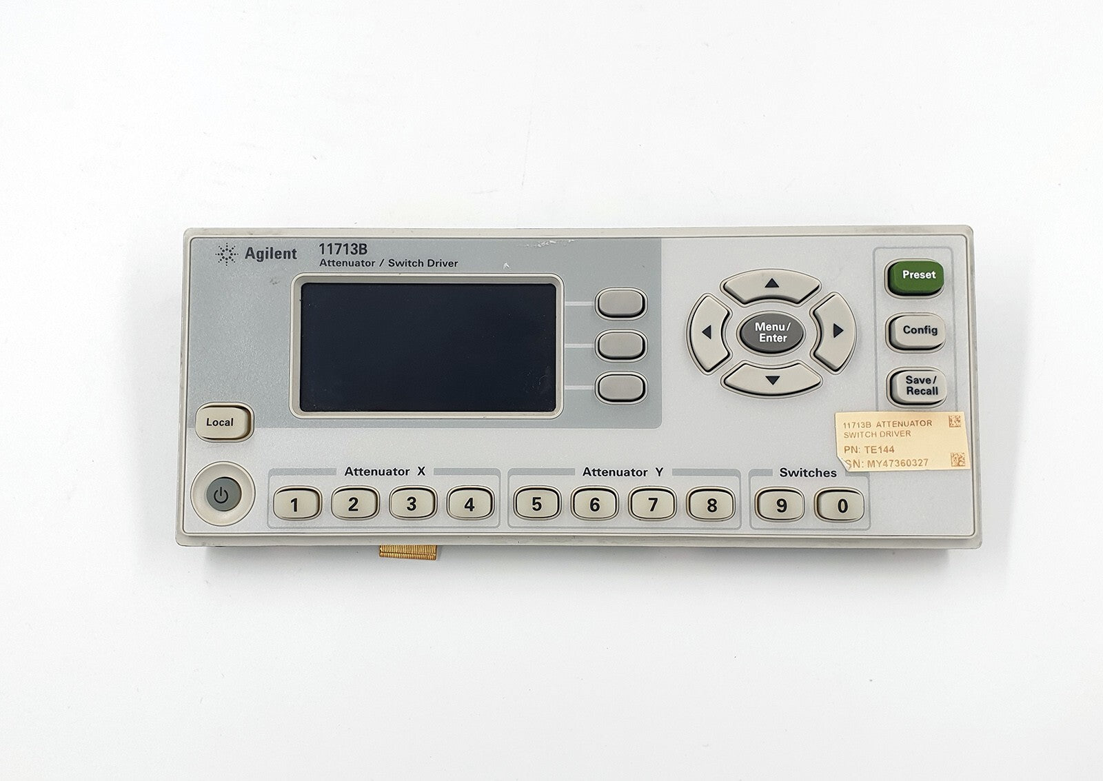 11713B Attenuator/Switch Driver Front Panel by Agilent