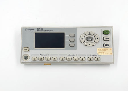 11713B Attenuator/Switch Driver Front Panel by Agilent