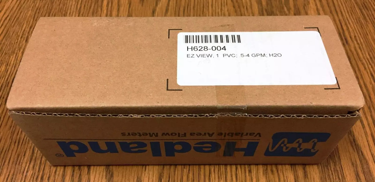 HEDLAND H628-004 Variable Area Mechanical Flowmeter 0.5-4 GPM