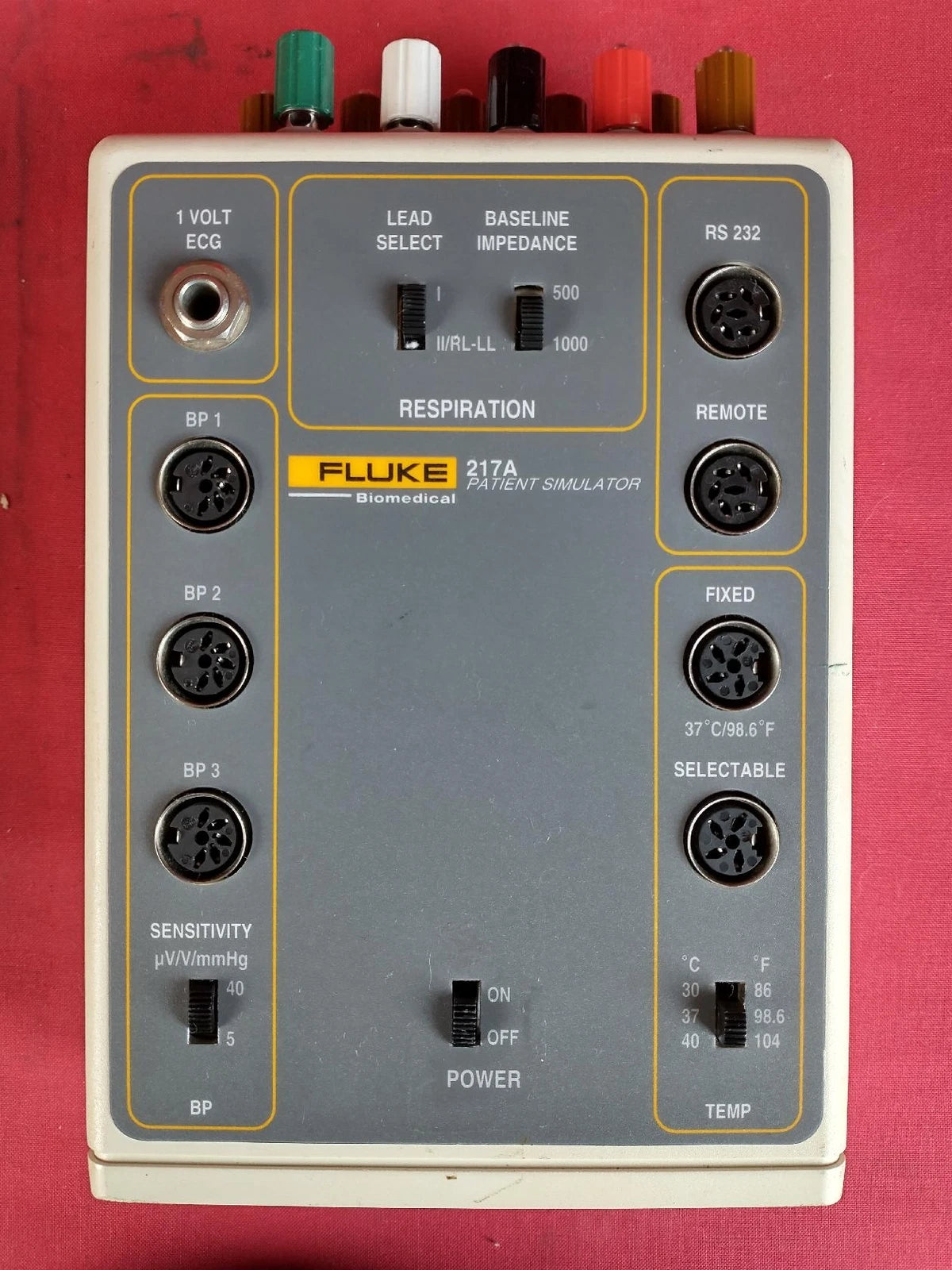 Fluke 217A Patient Monitor Simulator