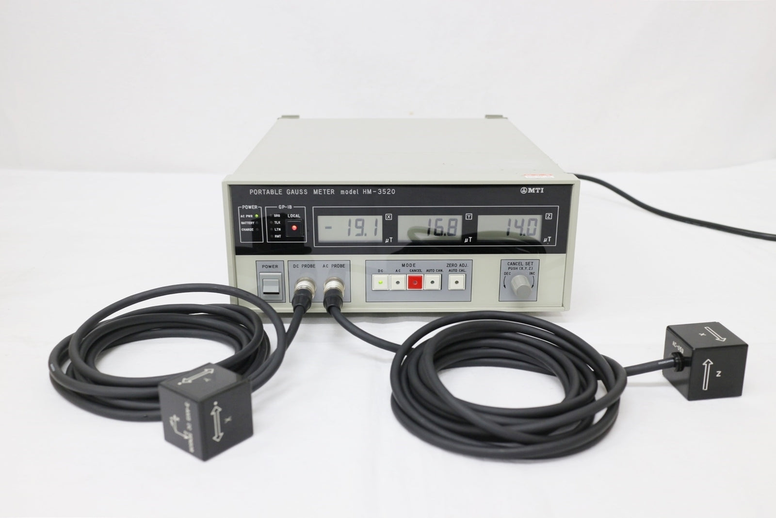 HM-3520 Three-Axis Magnetic Field Measurement System by MTI