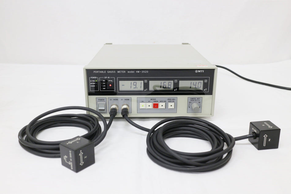 HM-3520 Three-Axis Magnetic Field Measurement System by MTI