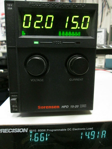 Sorensen HPD 15-20 Lab DC Power Supply by Ametek