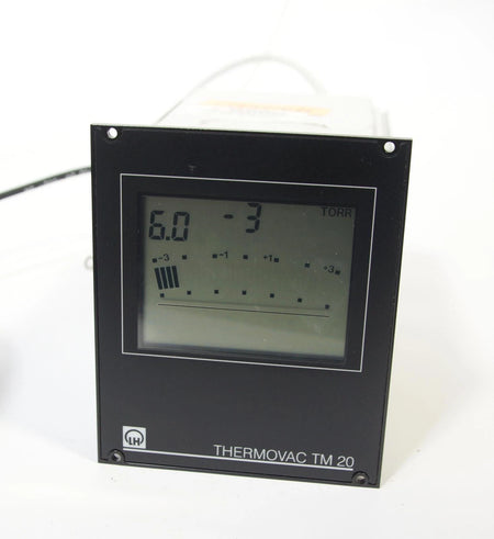 Leybold Vakuum / Vacuum Thermovac TM20 D-50968 Gauge Controller w TR211 Sensor
