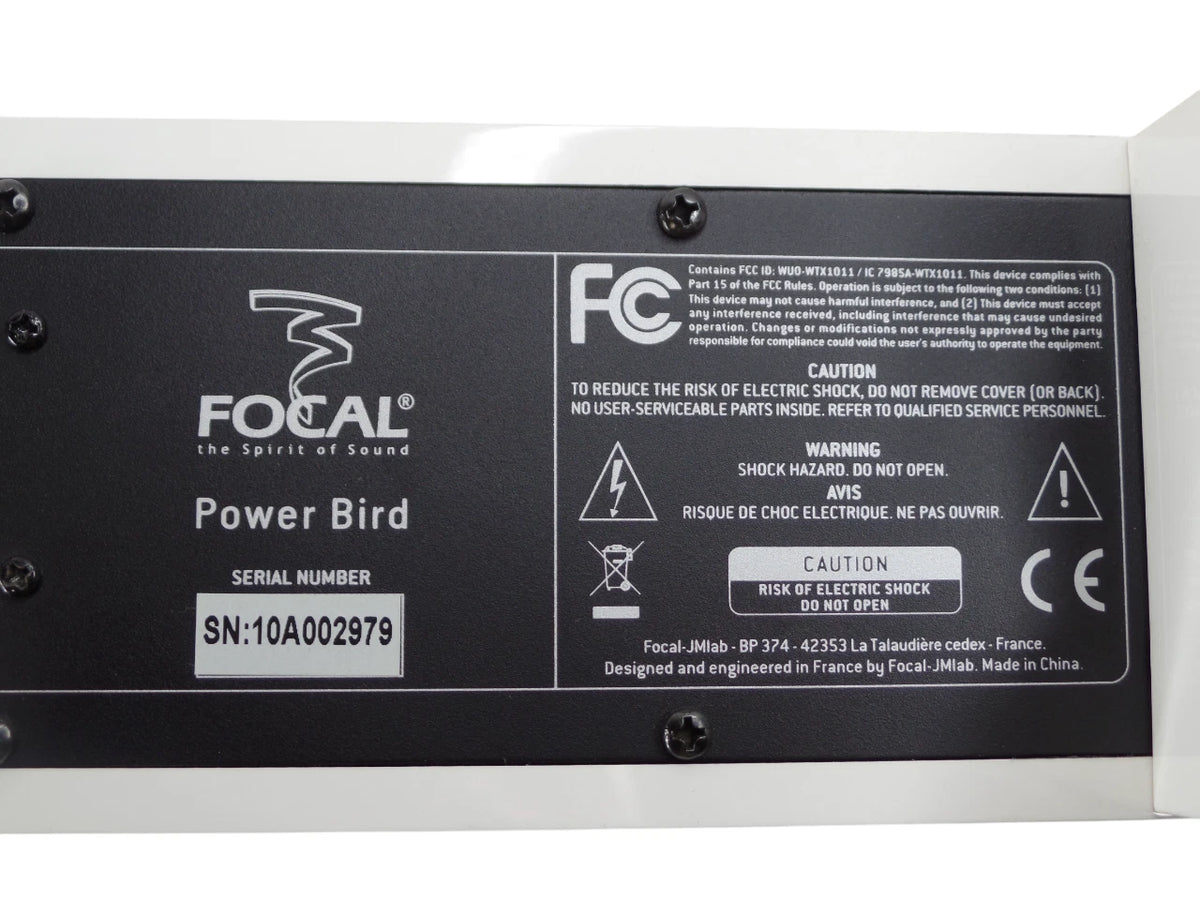 Focal Bird Pack 2.1 High-end Multimedia Compact Amplified System - Free shipping