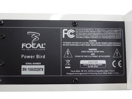 Focal Bird Pack 2.1 High-end Multimedia Compact Amplified System - Free shipping