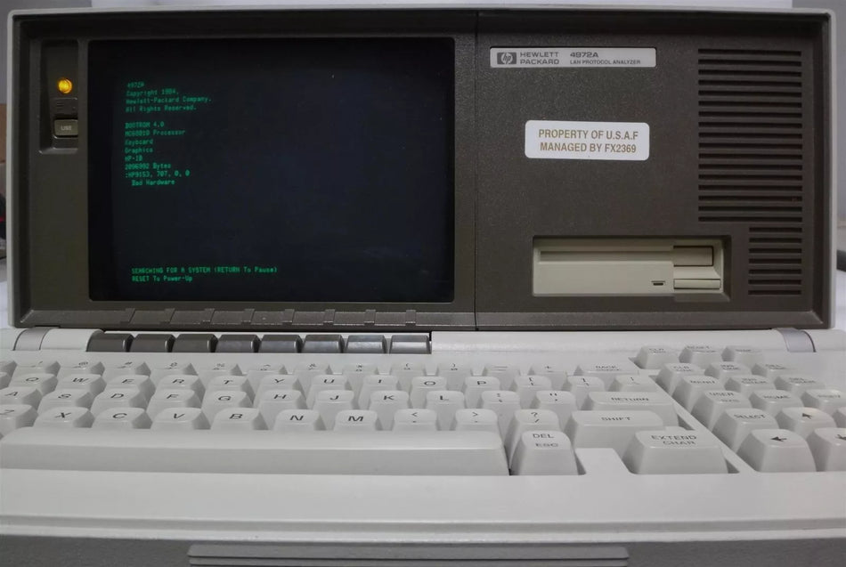 HP 4972A LAN Protocol Analyzer for Network Traffic Monitoring