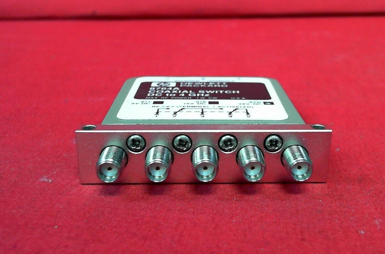 HP Agilent Keysight 8764A RF Switch DC-4GHz 5 Port