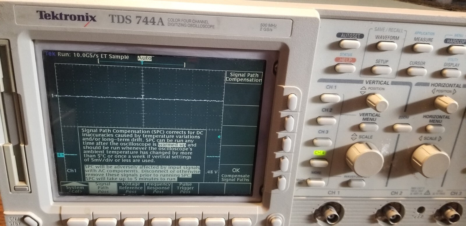 Tektronix TDS744A LCD Upgrade