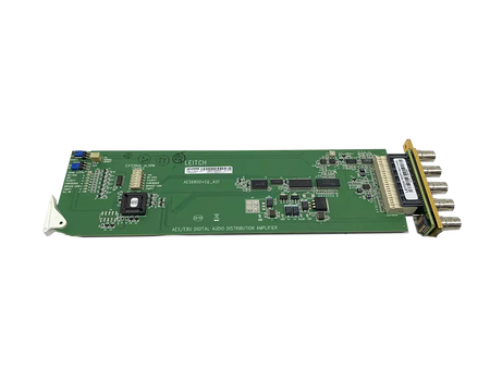 HARRIS AES6800+C AES/EBU Audio Distribution Amplifier (Balanced) SDI Back Panel