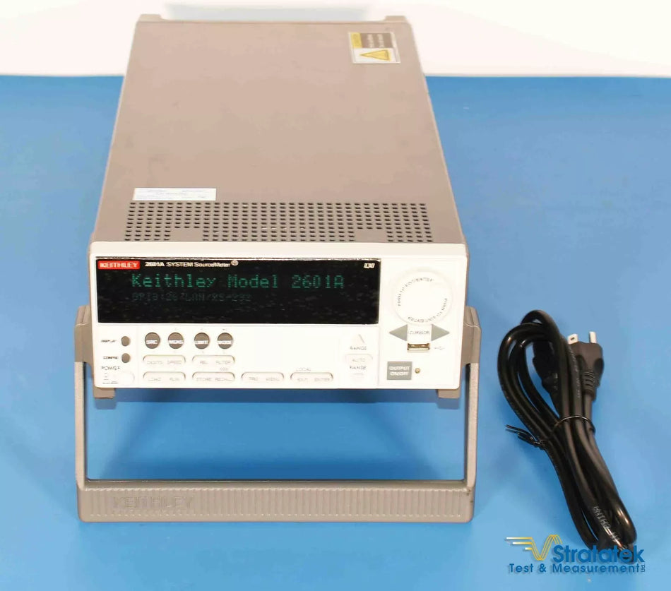 Keithley 2601A SourceMeter SMU 40V 3A 10A Pulse NIST Calibrated