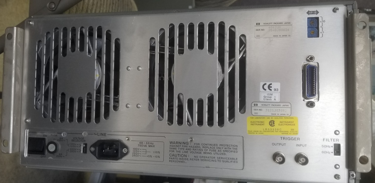 HP 4142B Modular DC Source / Monitor