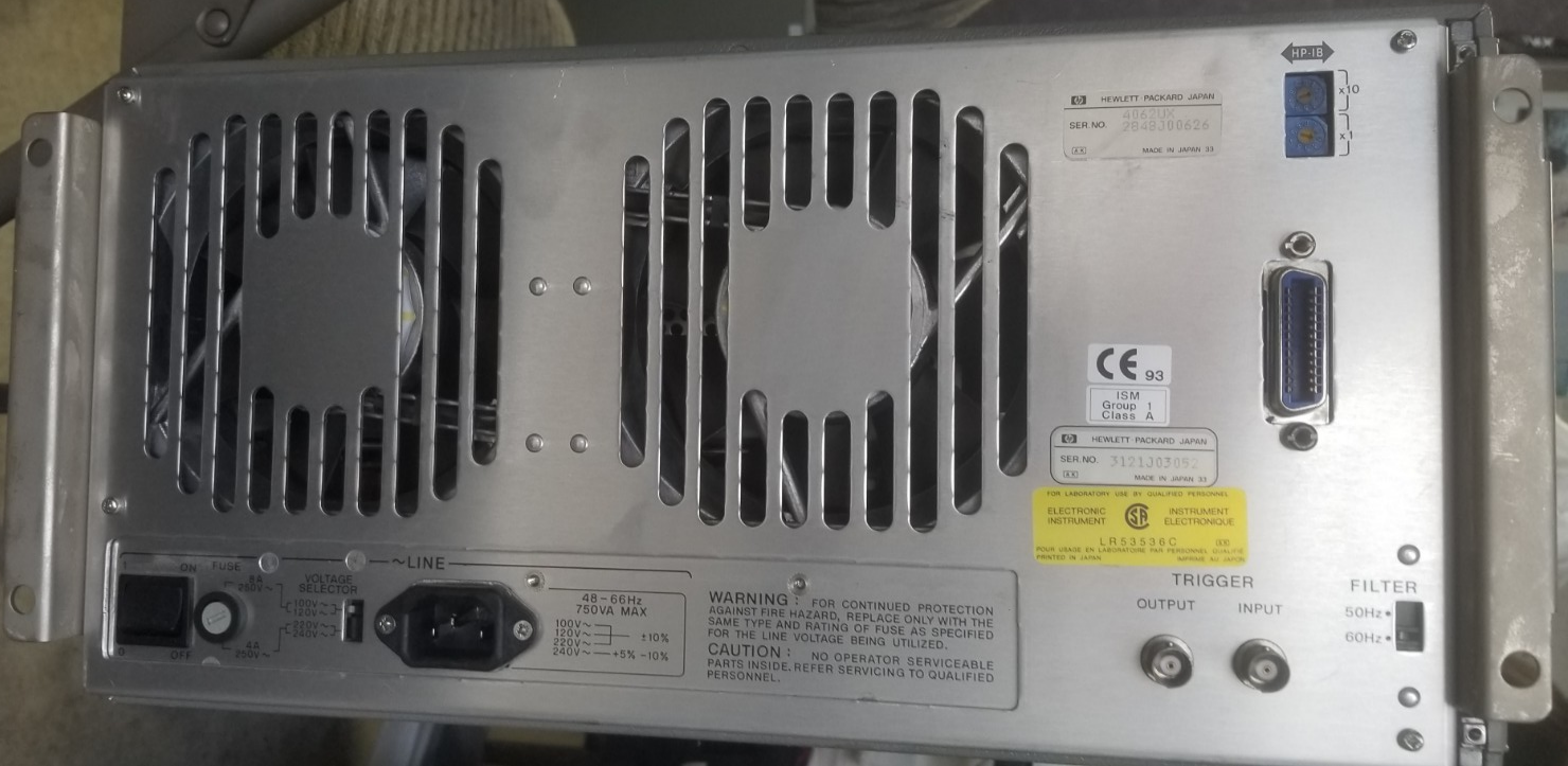 HP 4142B Modular DC Source / Monitor