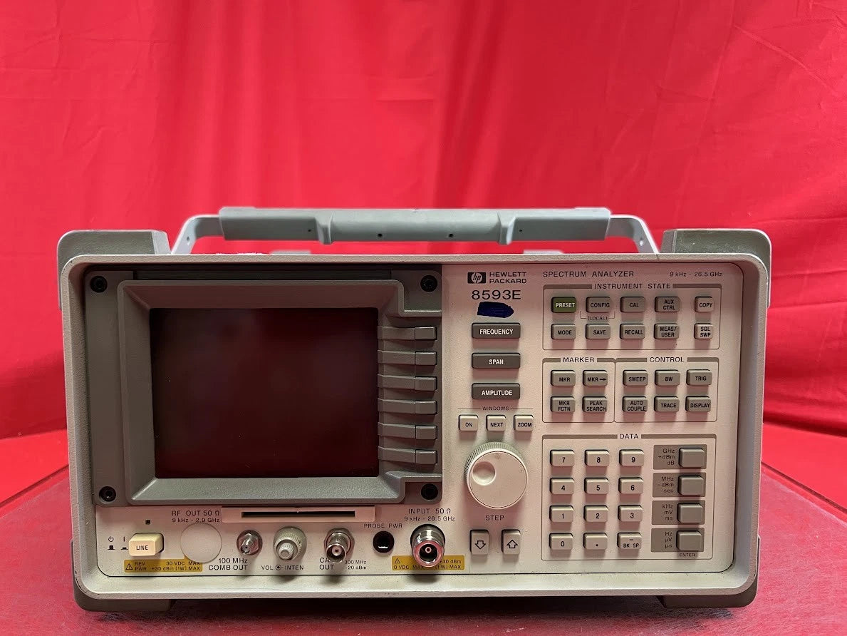 Agilent/Keysight 8593E Portable Spectrum Analyzer 9kHz to 26.5GHz