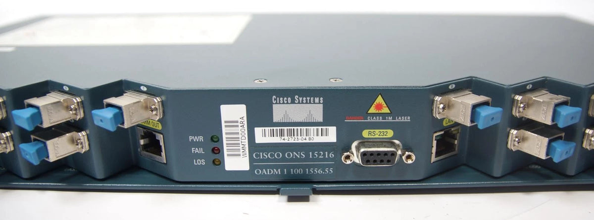 Cisco ONS 15216 OADM1-100 1556.55 Optical Add/Drop Multiplexer