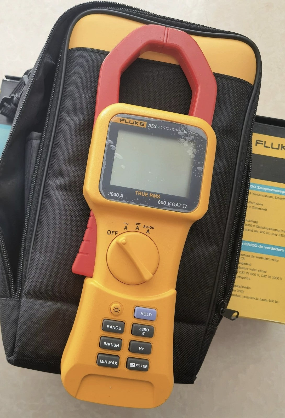 Fluke 353 True-RMS 2000A Clamp Meter