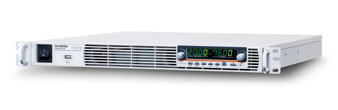 GW Instek PSU 20-76 Programmable Switching DC Power Supply 20VDC 75A 1520W - XG eqpt