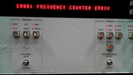 Agilent Keysight 8133A High-Speed Pulse Generator 33MHz to 3GHz DE33500612