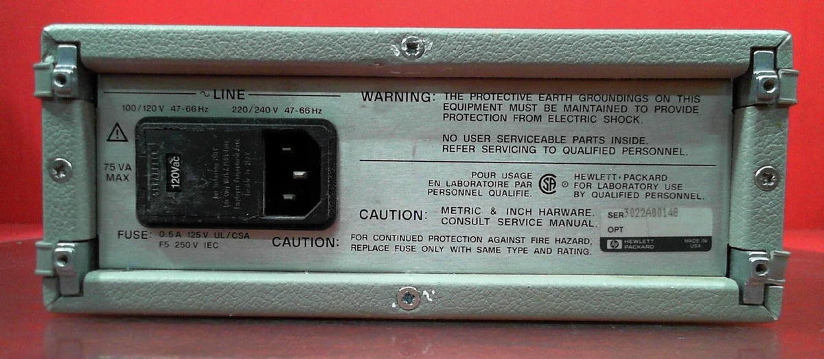 HP Agilent 11982A 3022A00148 Amplified Lightwave Converter