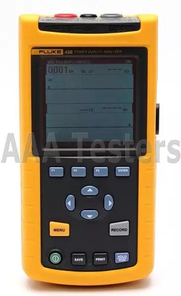 Fluke 43B HandHeld Power Quality Analyzer Meter 43