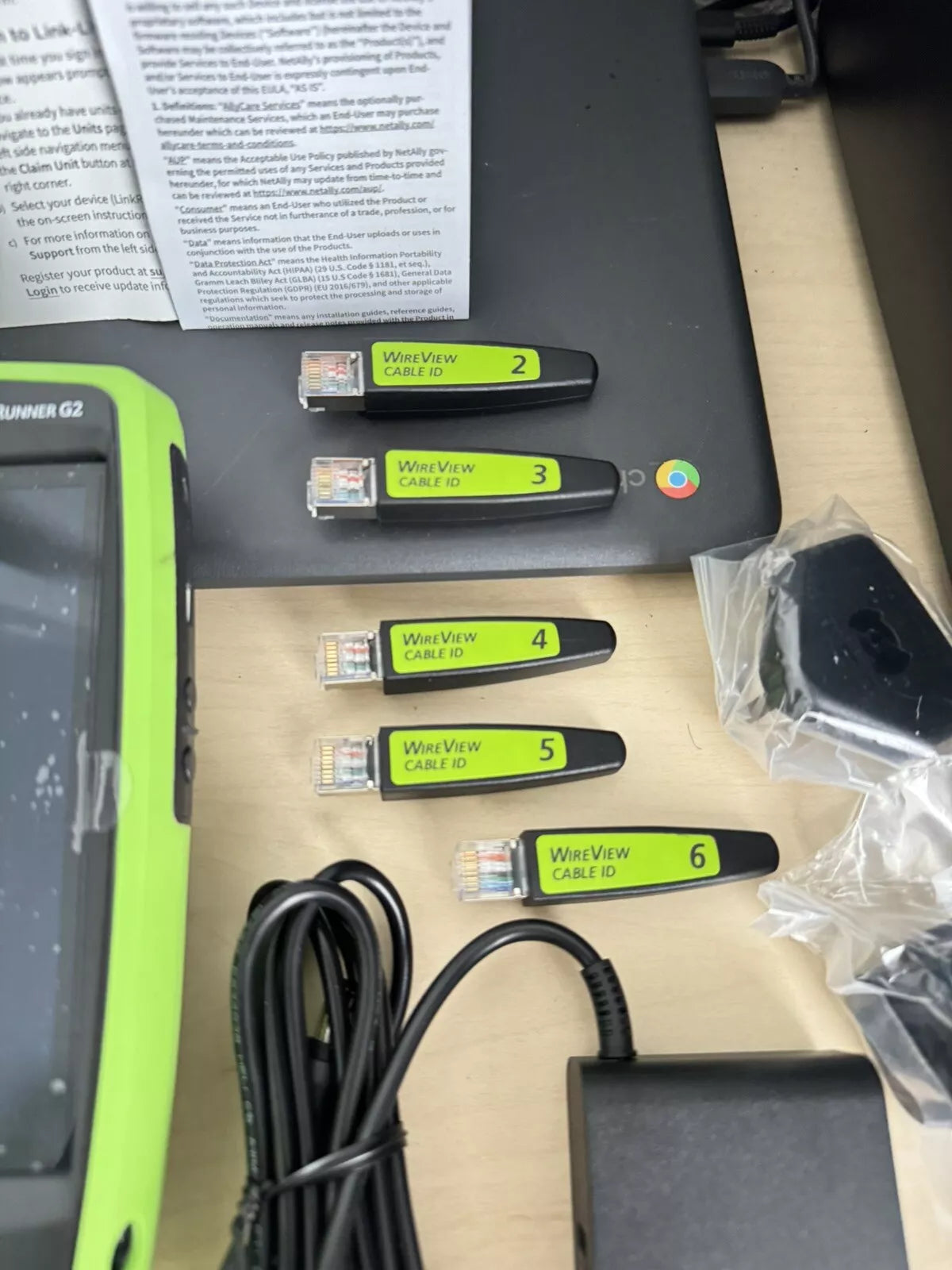 NetAlly LinkRunner G2 Smart Ethernet & Network Tester Kit - NEW