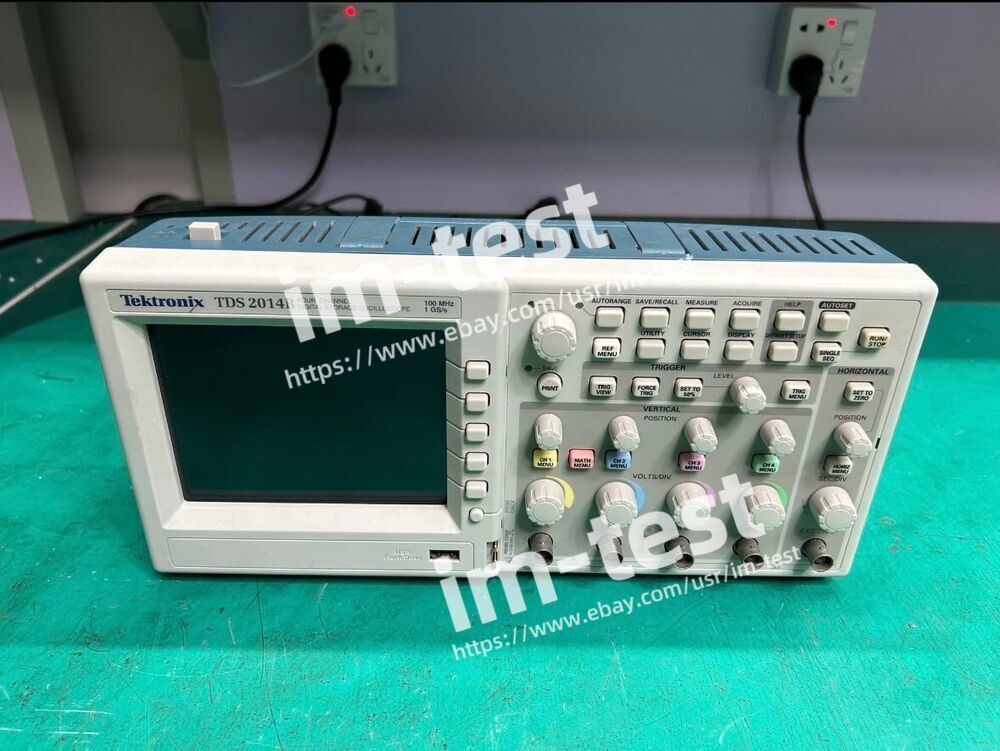 Tektronix TDS 2014B 100MHz 4 Channel Color Oscilloscope