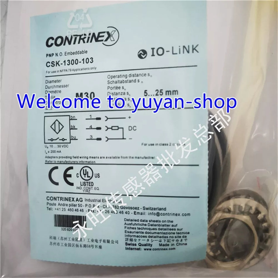 1PCS New FOR Contrinex CSK-1300-103 Capacitive Proximity Switch