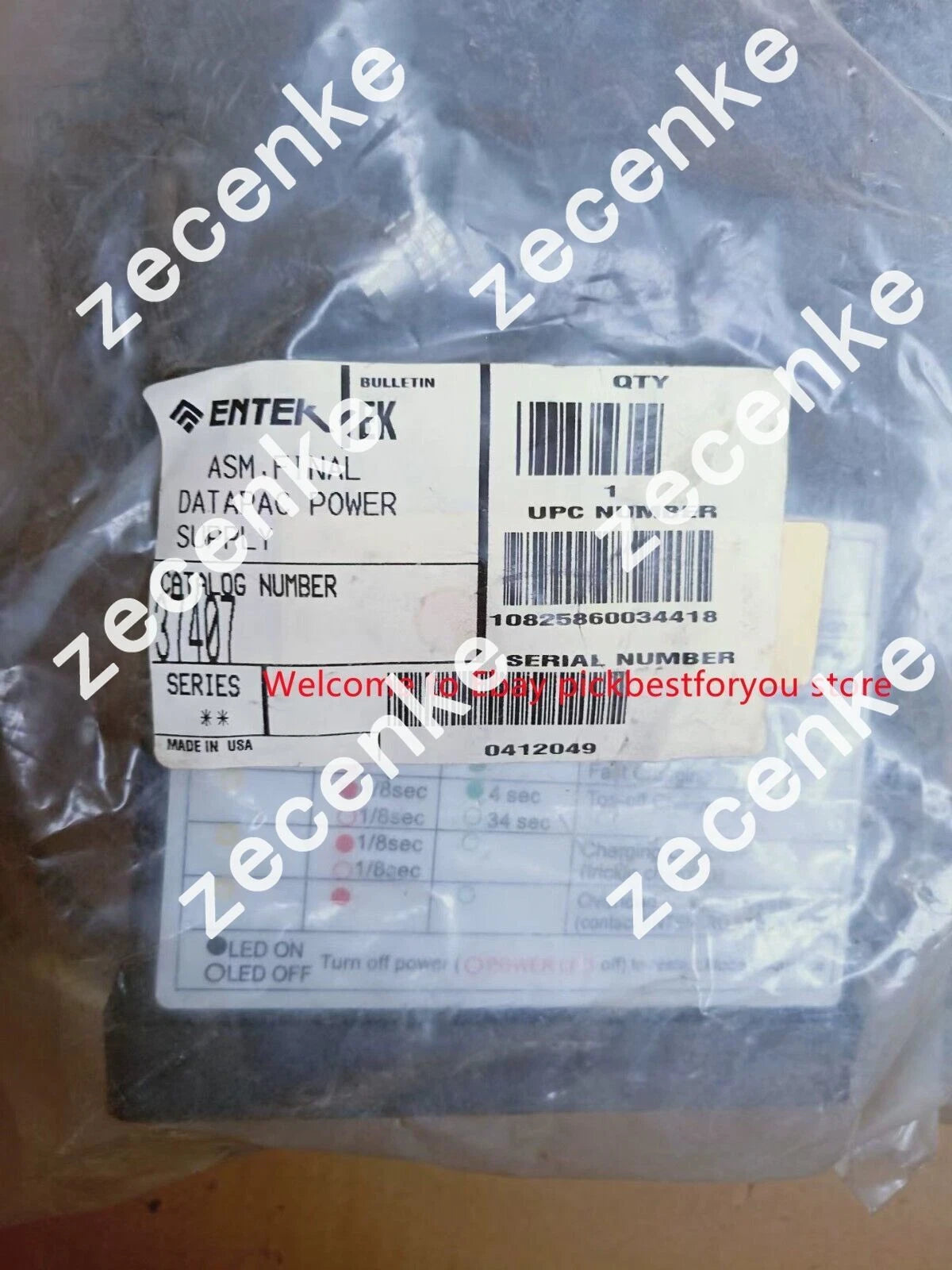 Entek IRD Model 435 PN 37407 Replacement Part