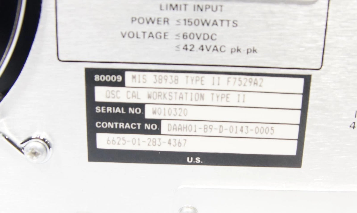 Tektronix TM5006A w/ SG 5030 Sine Wave Generator & CG 5011 Calibration Generator