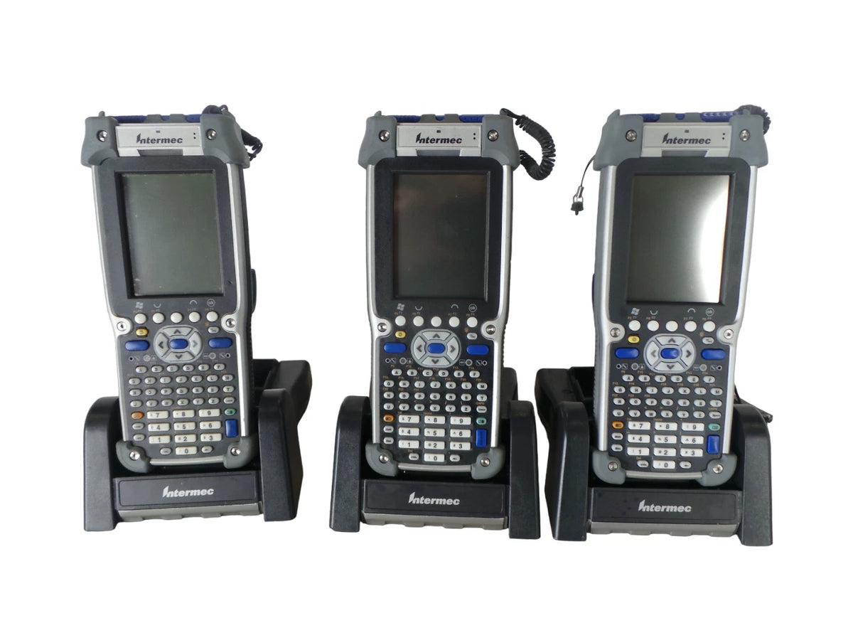 LOT OF 3 Intermec CK61NI Handheld Barcode Scanner - Free Shipping