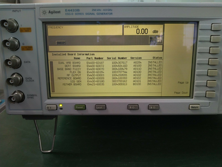 Agilent E4433B ESG Vector Signal Generator 250kHz-4GHz _2256