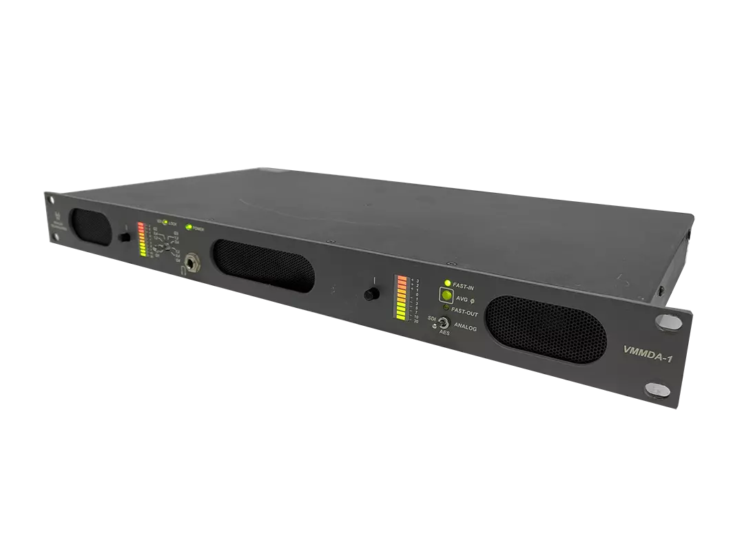 Wohler VMMDA-1 2 Channel SDI, AES, Analog Audio Monitor 1RU