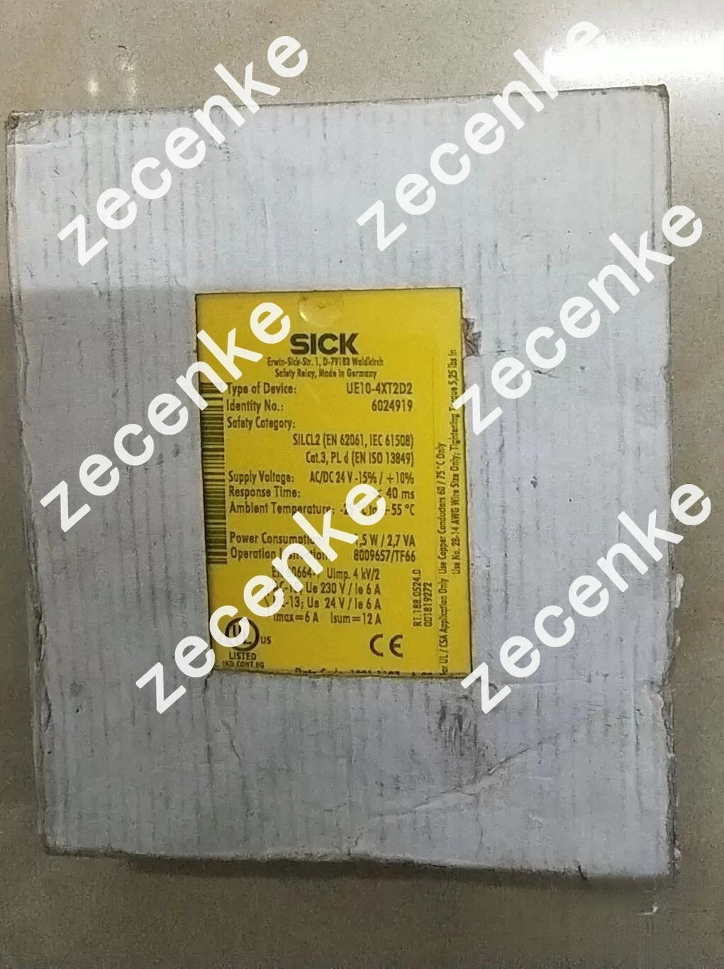 SICK UE10-4XT2D2 Ranging Safety Relay - 1pc Brand New