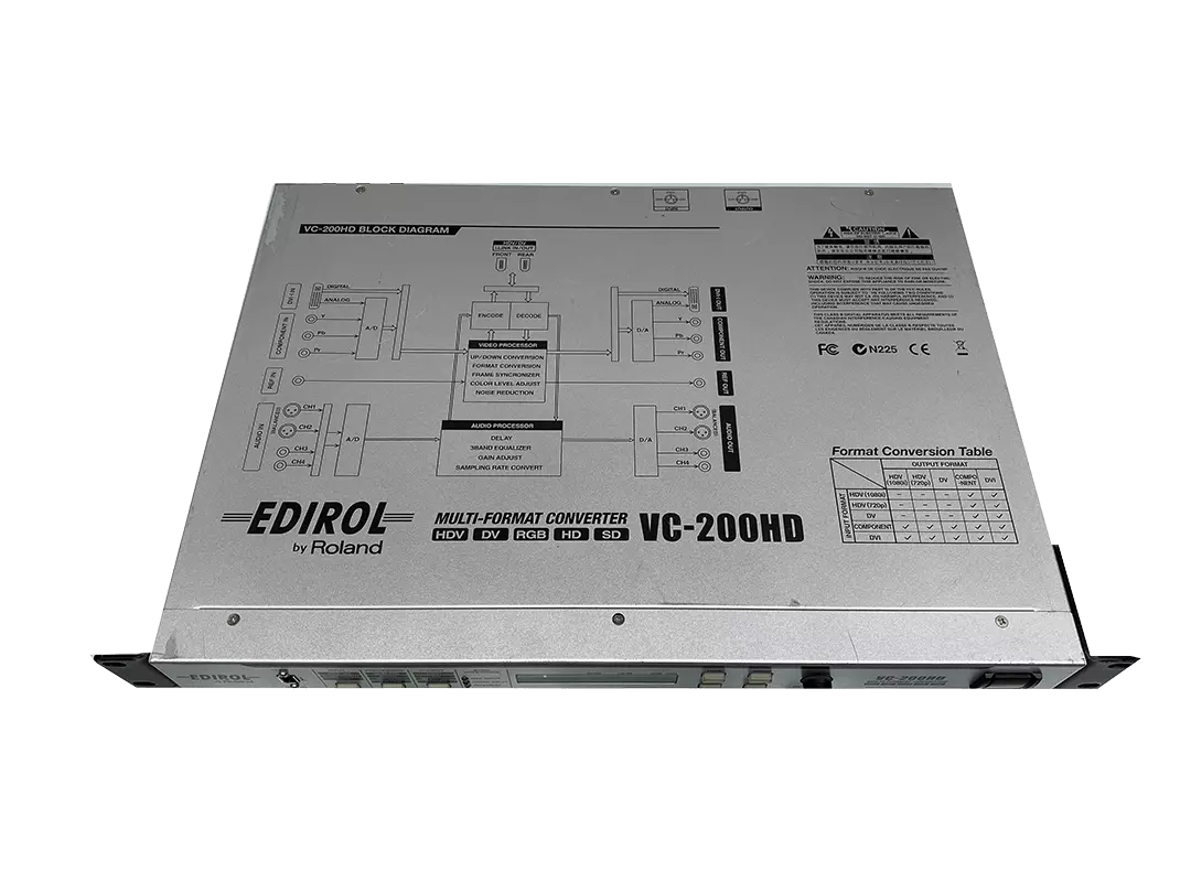 ROLAND EDIROL VC-200HD Converter Bi-Directional Multi-Format 117V