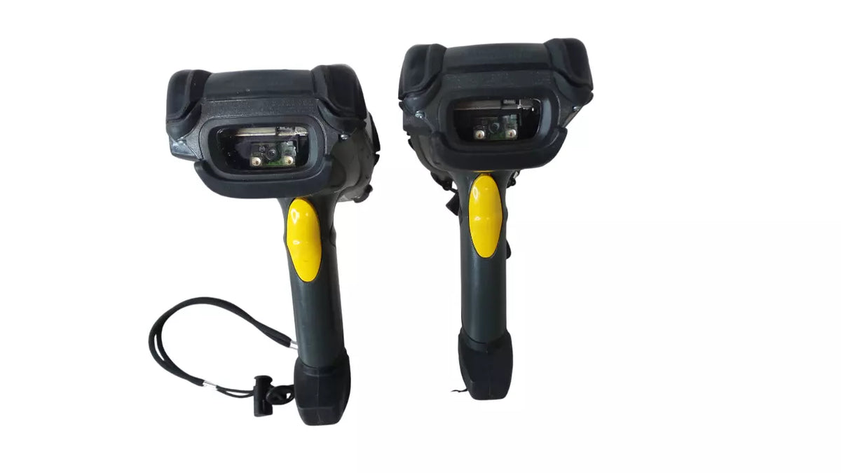 Lot of 2 Motorola MC9190-G30SWEQA6WR Barcode Scanner Bundle