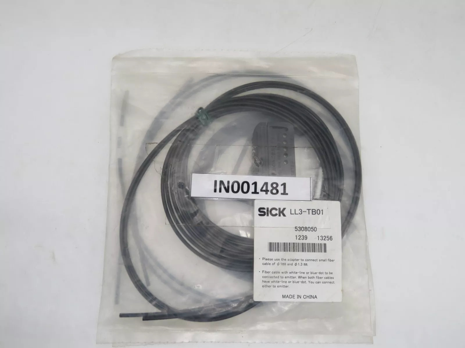 SICK LL3-TB01 Fiber-Optic Cable Through-Beam System 2000mm Length
