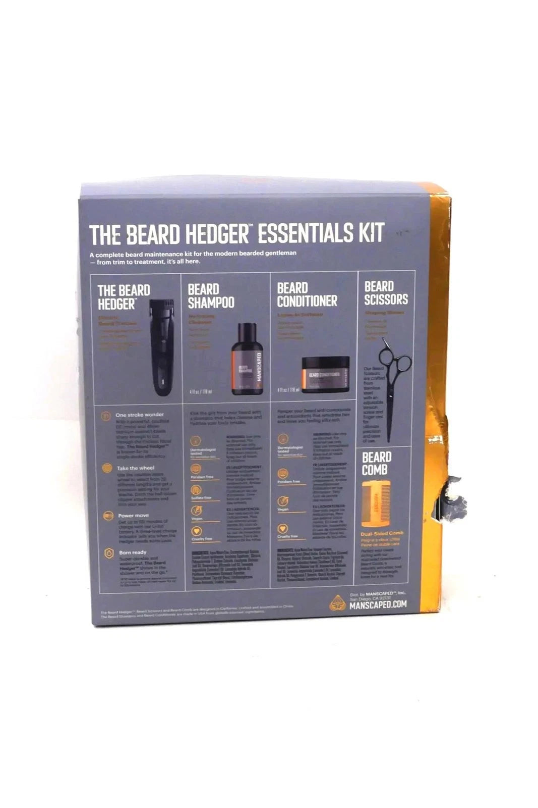 MANSCAPED THE BEARD HEDGER Essentials Kit - Free Shipping