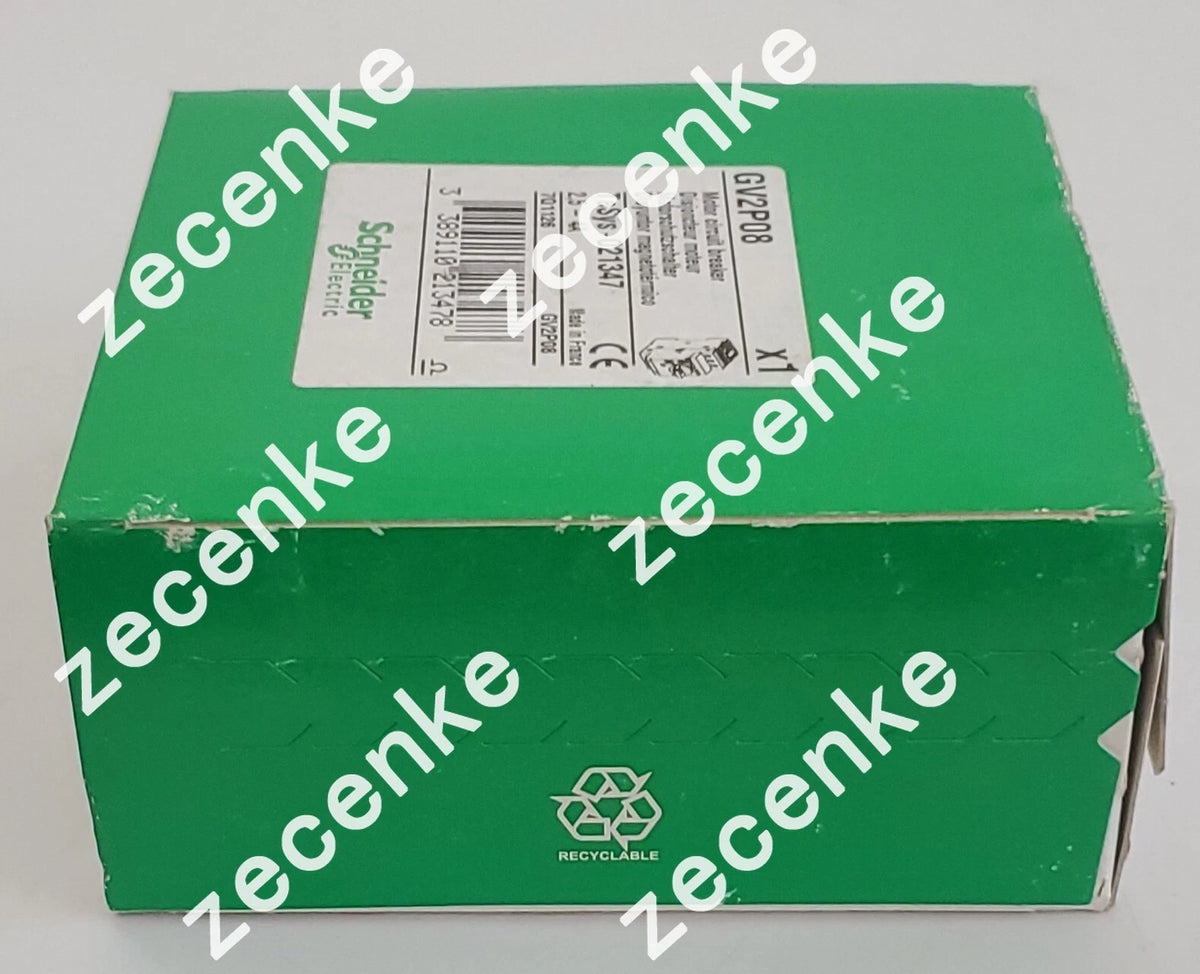 Schneider GV2P08 Motor Circuit Breaker 2.5-4A 600V - NEW SEALED