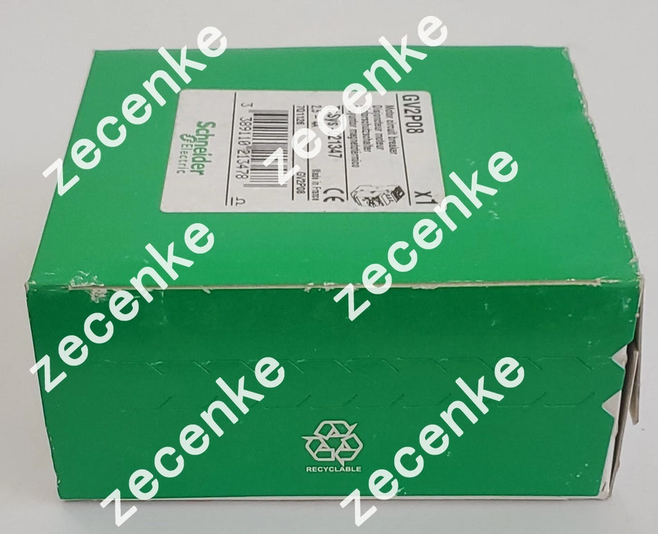 Schneider GV2P08 Motor Circuit Breaker 2.5-4A 600V - NEW SEALED