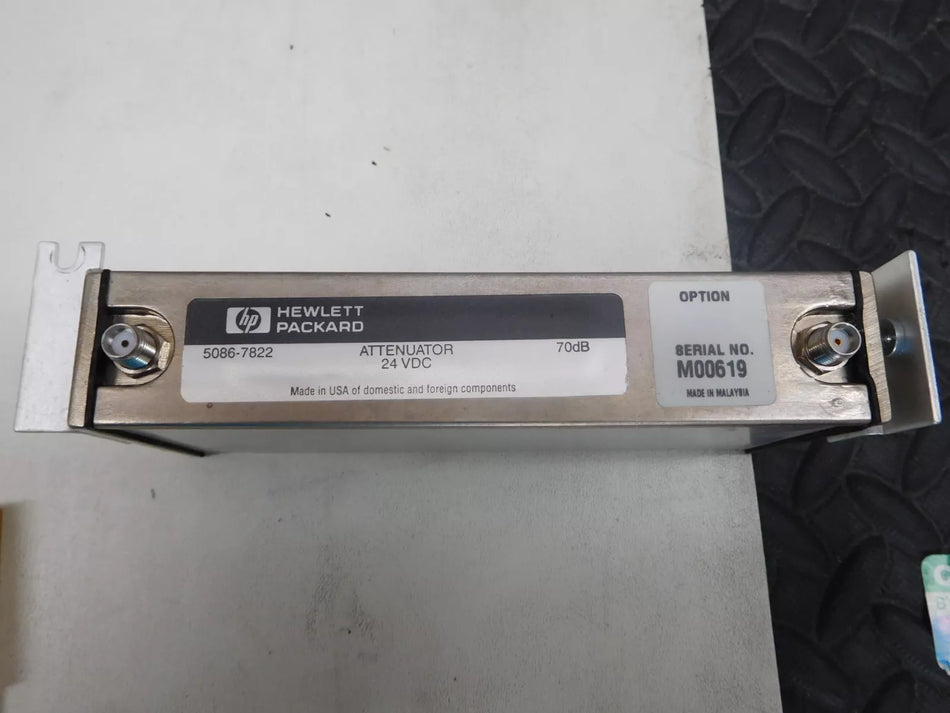 HP Agilent 859xE+856xE Spectrum Analyzer Attenuator Repair Service